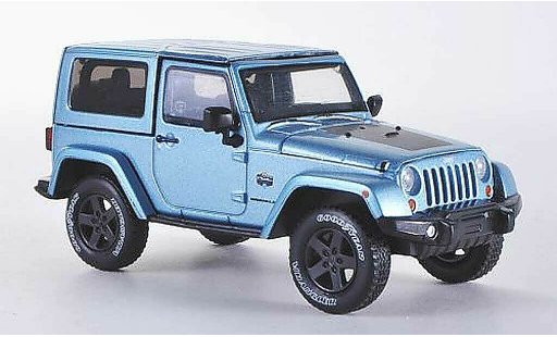 Jeep Wrangler Base 1/43 Greenlight Arctic Special Hardtopazul 2012 coche miniatura