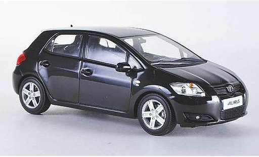 Toyota Auris Base 1/43 Minichamps negro 5-Turer 2007 coche miniatura