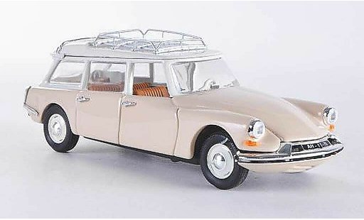 Citroen ID 19 Break 1/43 Rio Familiar creme 1958 coche miniatura