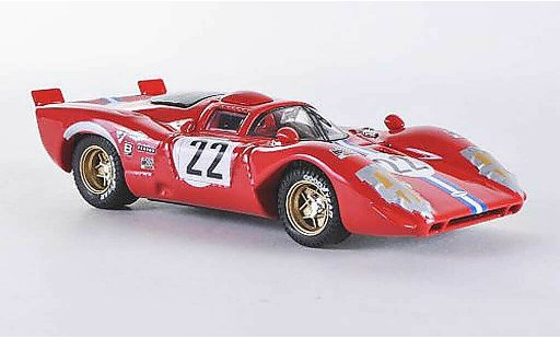 Ferrari 312 P 1/43 Best Coupe Sebring No.22 1970 coche miniatura
