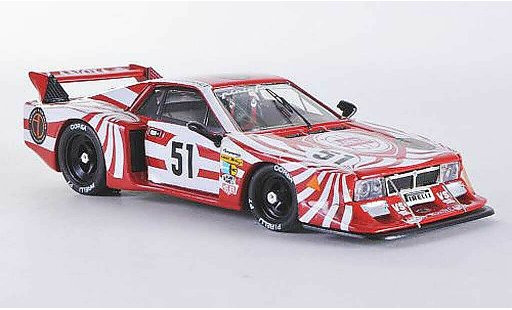Lancia Beta Monte Carlo 1/43 Best Turbo Le Mans No.51 1980 Darniche/Fabi/Heyer coche miniatura