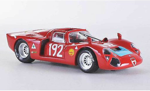 Alfa Romeo 33.2 sp 1/43 Best 1968 Targa Florio No.192 Bianchi/Casoni coche miniatura