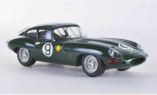 Jaguar E-Type 1962 1/43 Best E Coupe Le Mans No.9 Lumsden/Sargent coche miniatura