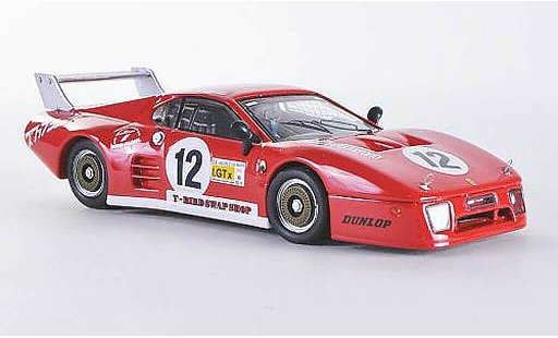 Ferrari 512 BB LM 1/43 Best Fuji No.12 1982 Henn/Henn coche miniatura