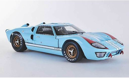 Ford GT40 Mk II 1/18 Shelby Collectibles GT 40 IIazul con blancoen rayas 1966 coche miniatura