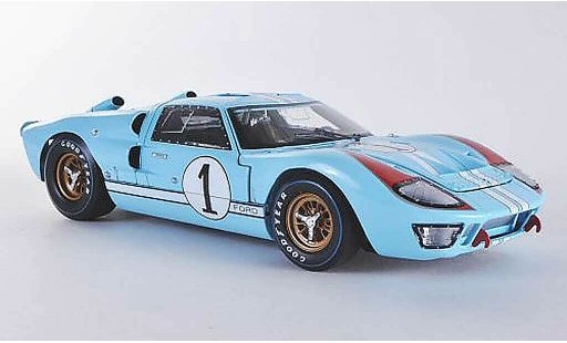 Ford GT40 Mk II 1/18 Shelby Collectibles GT 40 No.1 K.Miles/D.Hulme Team shelby America 1966 coche miniatura