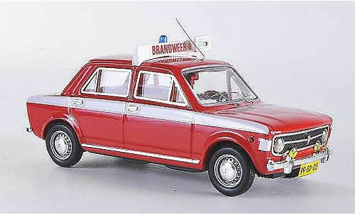 Fiat 128 Berlina 1/43 Rio 4 turig danische Bomberos coche miniatura