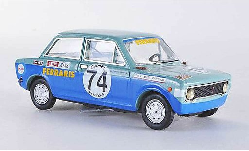 Fiat 128 Rally 1/43 Rio SPA Francorchamps No.74 1971 De Tommasi/Vimerc coche miniatura