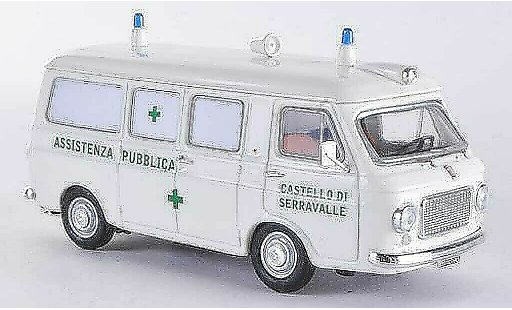 Fiat 238 Ambulanza 1/43 Rio Ambulancia verdees Kreuz coche miniatura