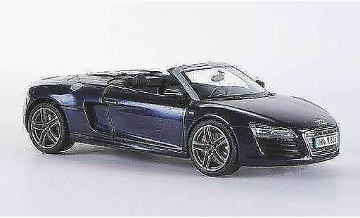 Audi R8 spyder 1/43 Schuco azul 2012 coche miniatura