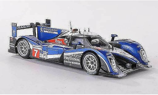 Peugeot 908 2011 1/43 IXO HDi FAP No.7 24h Le Mans A.Davidson/M.Gene/A.Wurz coche miniatura