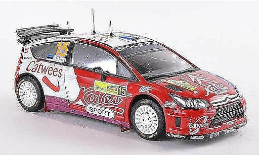 Citroen C4 WRC 1/43 IXO No.15 Kalev Sport Rally Griechenland 2008 U.Aava/K.Sikk coche miniatura