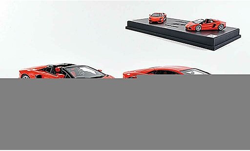 Lamborghini Aventador LP700-4 1/43 MR Collection Collezione Tecnica No.2: y Roadster naranja coche miniatura