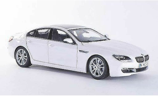 Bmw 640 F06 1/18 Paragon i Gran Coupe blanco 2012 coche miniatura