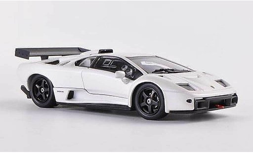 Lamborghini Diablo GTR 1/43 Kyosho S blanco coche miniatura