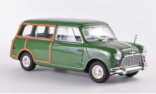 Austin Mini countryman 1/18 Kyosho Morris Morris Traveller verde RHD coche miniatura