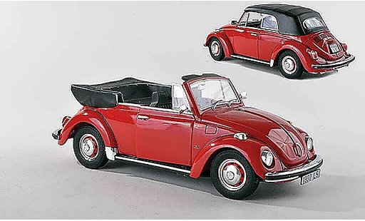 Volkswagen Coccinelle Cabriolet 1/18 Revell 1302 LS rojo coche miniatura