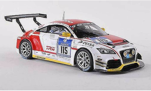 Audi TT rs 1/43 Spark No.115 FH Cologne/Sport voiture 24h Nuerburgring 2012 H.Von Saurma/A.Osieka/D.Schmid/A.Wassertheurer coche miniatura
