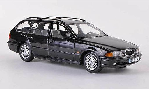 Bmw 528 touring 1/43 Schuco i (E39) negro 1997 coche miniatura