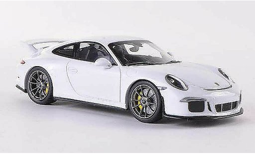 Porsche 911 GT3 1/43 Minichamps blanco 2013 coche miniatura
