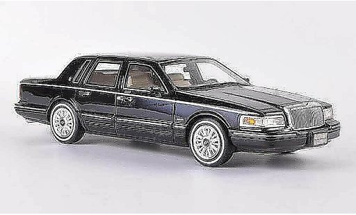 Lincoln Town Car 1997 1/43 GLM negro coche miniatura