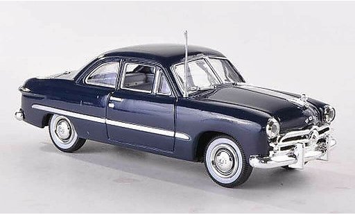 Ford Custom Coupe 1/43 American Heritage Models 2-Door azul coche miniatura