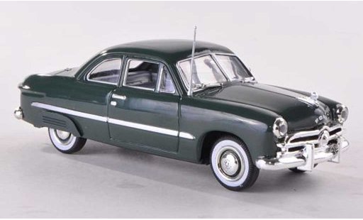 Ford Custom Coupe 1/43 American Heritage Models 2-Door verde con hinteren Kotflugelabdeckungen coche miniatura