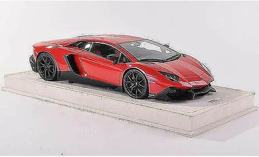 Lamborghini Aventador LP720-4 1/18 MR Collection 50th Anniversario rojo coche miniatura