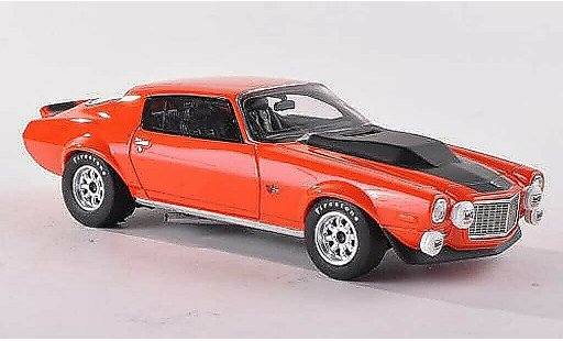 Chevrolet Camaro Z28 1/18 Premium X Ready To Race rojo/negro 1971 coche miniatura