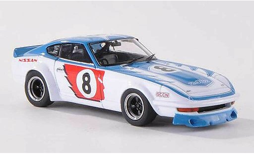 Nissan Fairlady Z 240 ZR 1/43 Ebbro 240ZR No.8 1000km Fuji 1973 K.Takahashi/K.Tohira coche miniatura