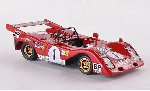 Ferrari 312 P 1/43 Ferrari Racing Collection No.1 Scuderia N.A.R.T. J.C.Andruet/T.Zeccon 24h Le Mans 1974 coche miniatura