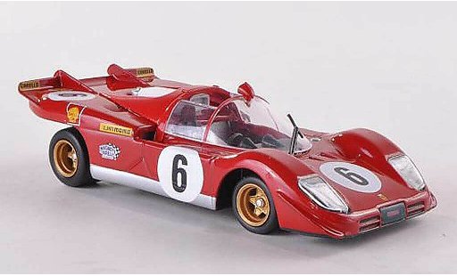 Ferrari 512 S 1/43 Ferrari Racing Collection No.6 I.Giunti/N.Vaccarella Targa Florio 1970 coche miniatura