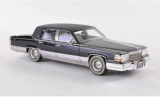 Cadillac Brougham Sedan 1/43 GLM mate negro 1991 coche miniatura