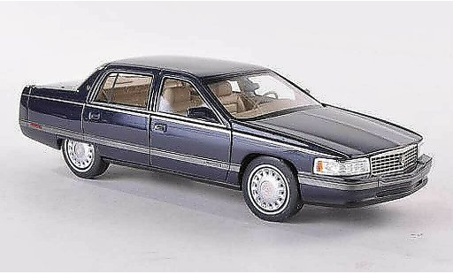 Cadillac Sedan Sedan 1/43 GLM DeVille azul 1994 coche miniatura
