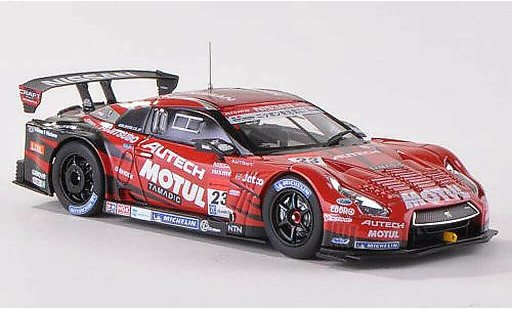 Nissan Skyline R35 1/43 Ebbro GT-R No.23 Motal Autech Super GT500 2013 M.Yanagida/R.Quintarelli coche miniatura