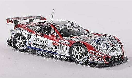 Honda HSV-010 Weider 1/43 Ebbro No.18 Modulo Super GT500 2013 N.Yamamoto/F.Makowiecki coche miniatura