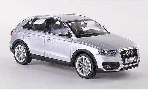 Audi Q3 suv 1/43 Schuco gris 2011 coche miniatura