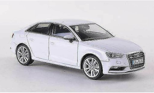 Audi A3 berline 1/43 Herpa Limusina blanco 2013 coche miniatura