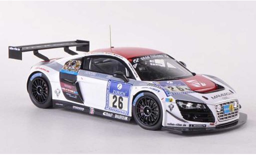 Audi R8 lms 1/43 Spark Ultra No.26 Mamerow Racing 24h ADAC Nurburgring 2012 coche miniatura