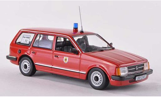 Opel Kadett D Caravan 1/43 Minichamps pompiers Dortmund 1979 coche miniatura