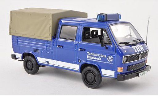 Volkswagen T3 A 1/43 Minichamps DoKa-Platform THW 1983 coche miniatura