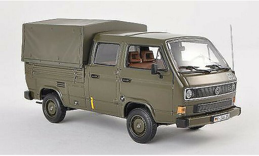 Volkswagen T3 A 1/43 Minichamps DoKa-Platform Bundeswehr 1983 coche miniatura