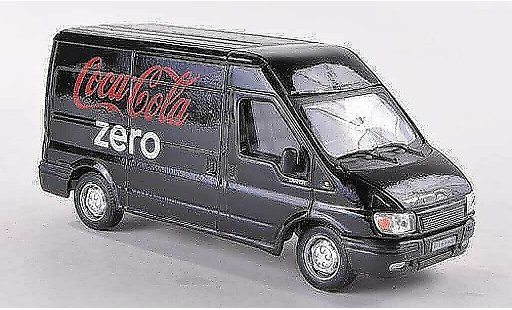 Ford Transit Kastenwagen 1/43 Motor City Classics furgoneta Coca-Cola Zero negro coche miniatura