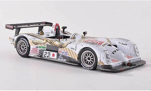 Panoz LMP-1 Roadster S 1/43 IXO Roadster S No.23 TV Asahi Team 24h Le Mans 2000 M.Kageyama/T.Suzuki/M.Kageyama coche miniatura