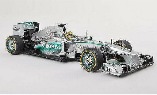 Mercedes F1 2013 1/43 Spark W04 No.9 Petronas GP Monaco N.Rosberg coche miniatura