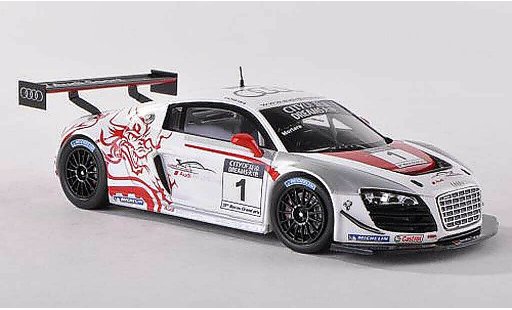 Audi R8 gt spyder 1/43 Spark LMS ultra No.1 Winner Macau Cup 2012 Edoardo Mortara coche miniatura