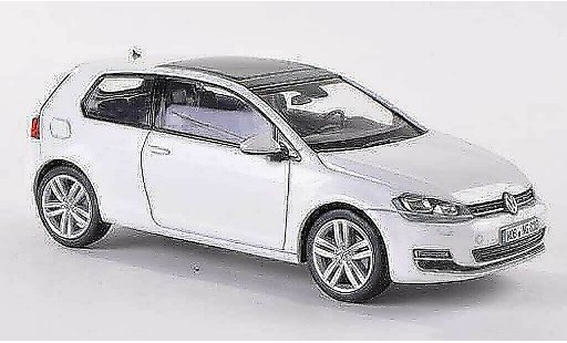 Volkswagen Golf Base 1/43 Herpa blanco 3-Turer 2013 coche miniatura
