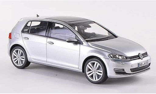 Volkswagen Golf Base 1/43 Herpa gris 5-Turer 2013 coche miniatura