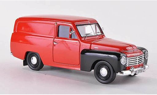 Volvo 445 Duett 1/43 Skandinavisk rojo/negro 1956 coche miniatura
