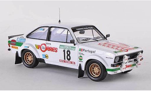 Ford Escort RS 1800 1/43 Trofeu Mk2 No.18 Rally Portugal 1983 C.Torres/F.Lopes coche miniatura
